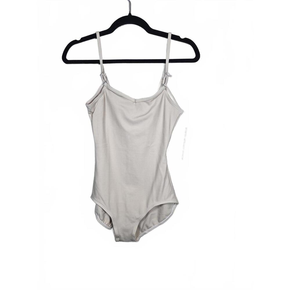 Capezio womens Camisole Leotard With Adjustable Straps tank top Nude, Medium US